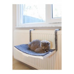 Kalorifer İçin Plastik Kedi Yatağı  (Beyaz) 