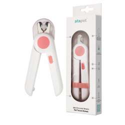 LED Işıklı Kedi Tırnak Makası (Pembe)